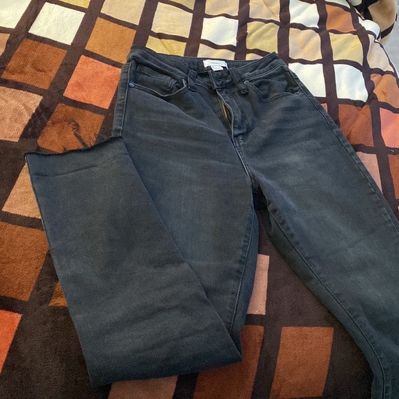 Forever 21 Black Mom Jeans - Picture 2 of 3
